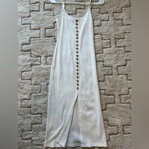 Vici Scarlett White Midi Dress